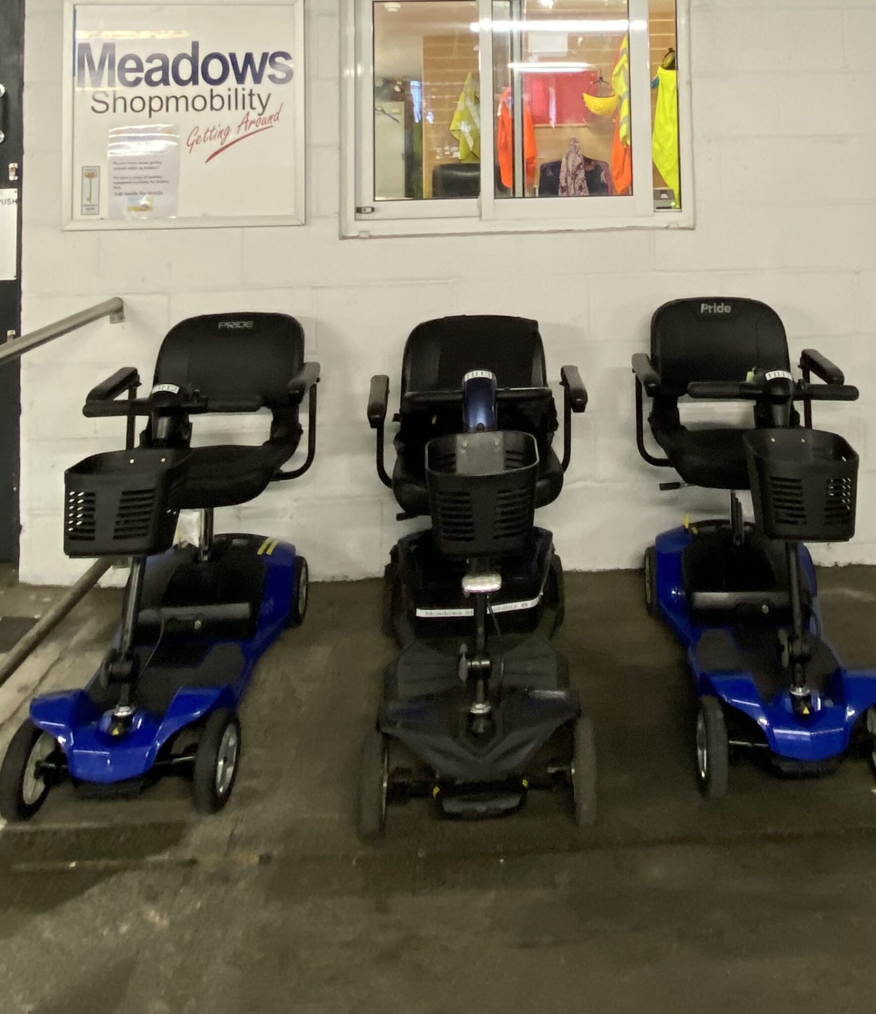New Holiday Hire Scooters Meadows Shop Mobility